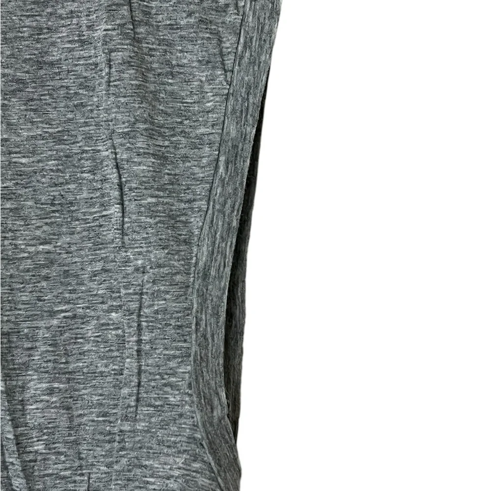 J. Crew | Gray appliqué cotton tank top size extra large